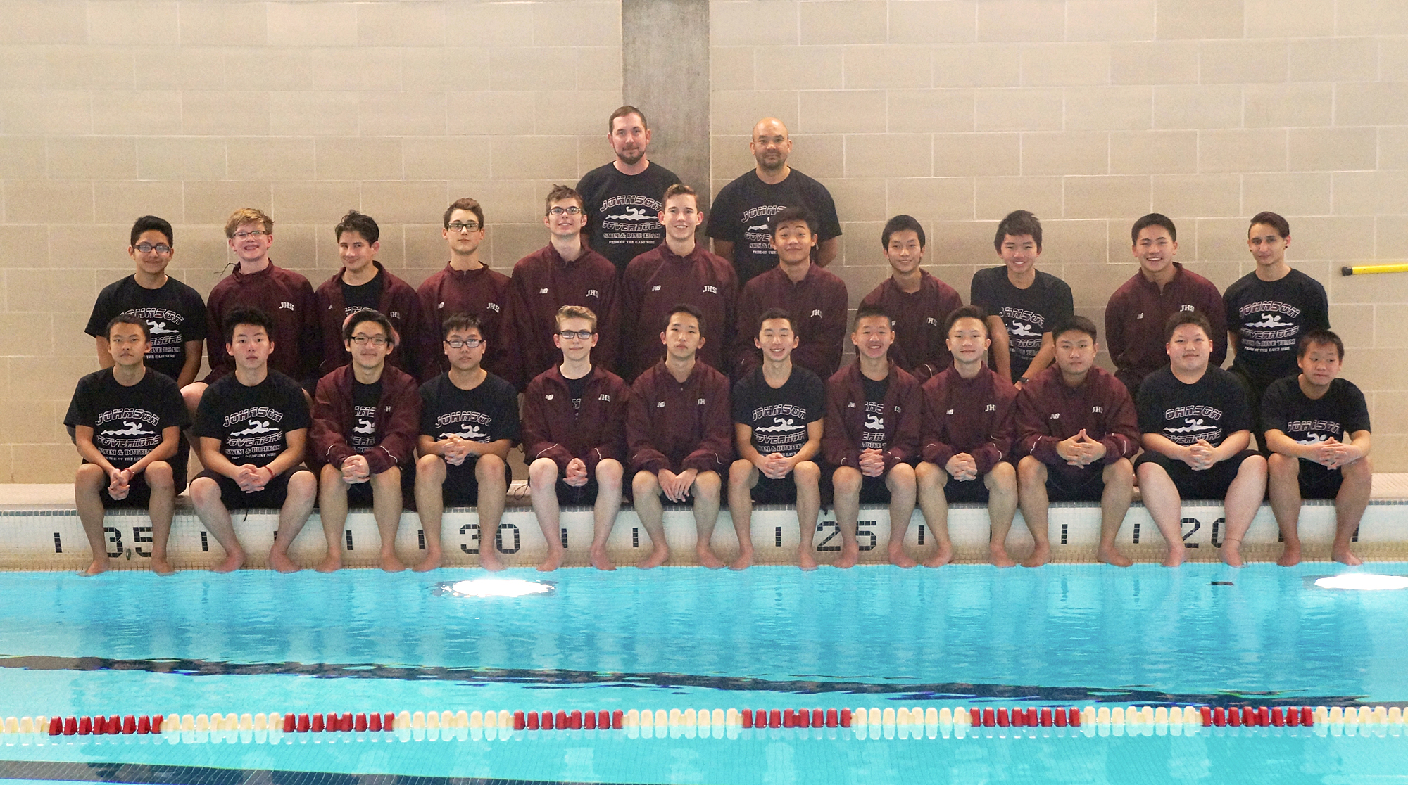 St. Paul Johnson boys swim team