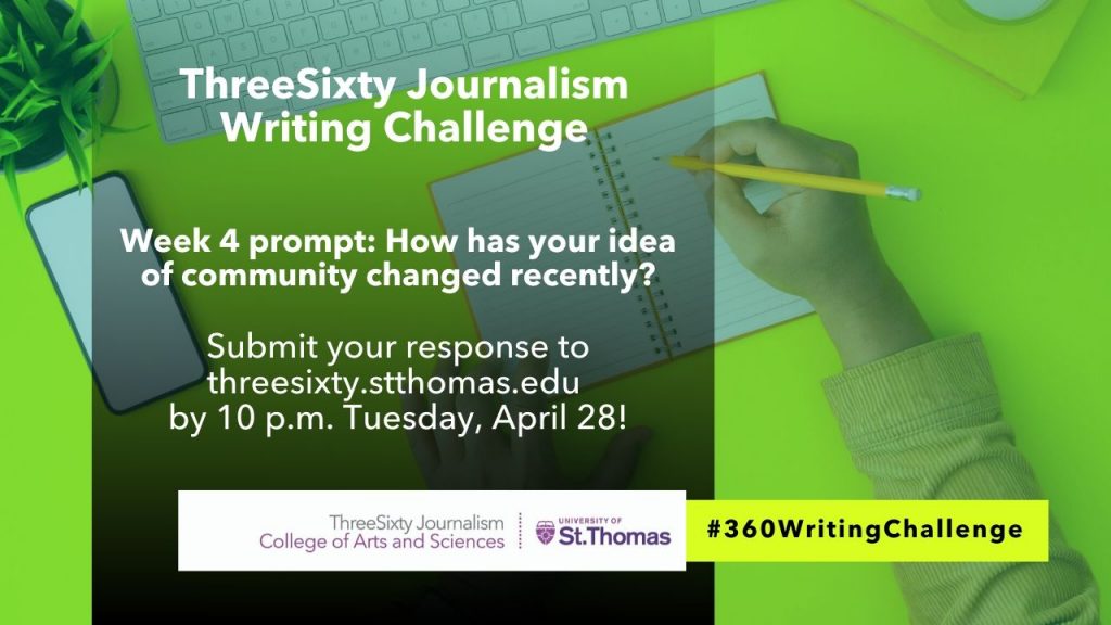 Writing Challenge - Community April 2020
